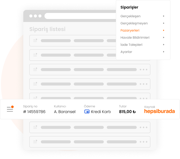 Pazar yeri entegrasyonları
